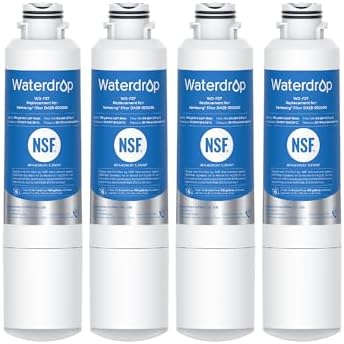 Waterdrop Water Filter, Replacement for Samsung® HAF-CIN/EXP, 4 Pack